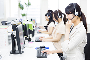 365日24時間体制でお客様のニーズにお応えいたします